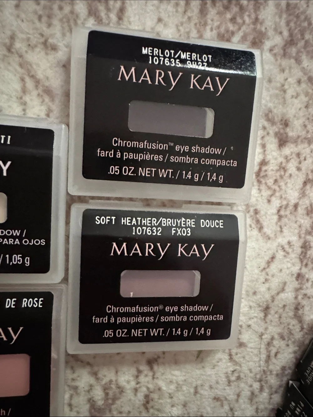 Mary Kay Chromafusion Eye Shadow & Blush Set - Pink, Cream, Plum, Taupe